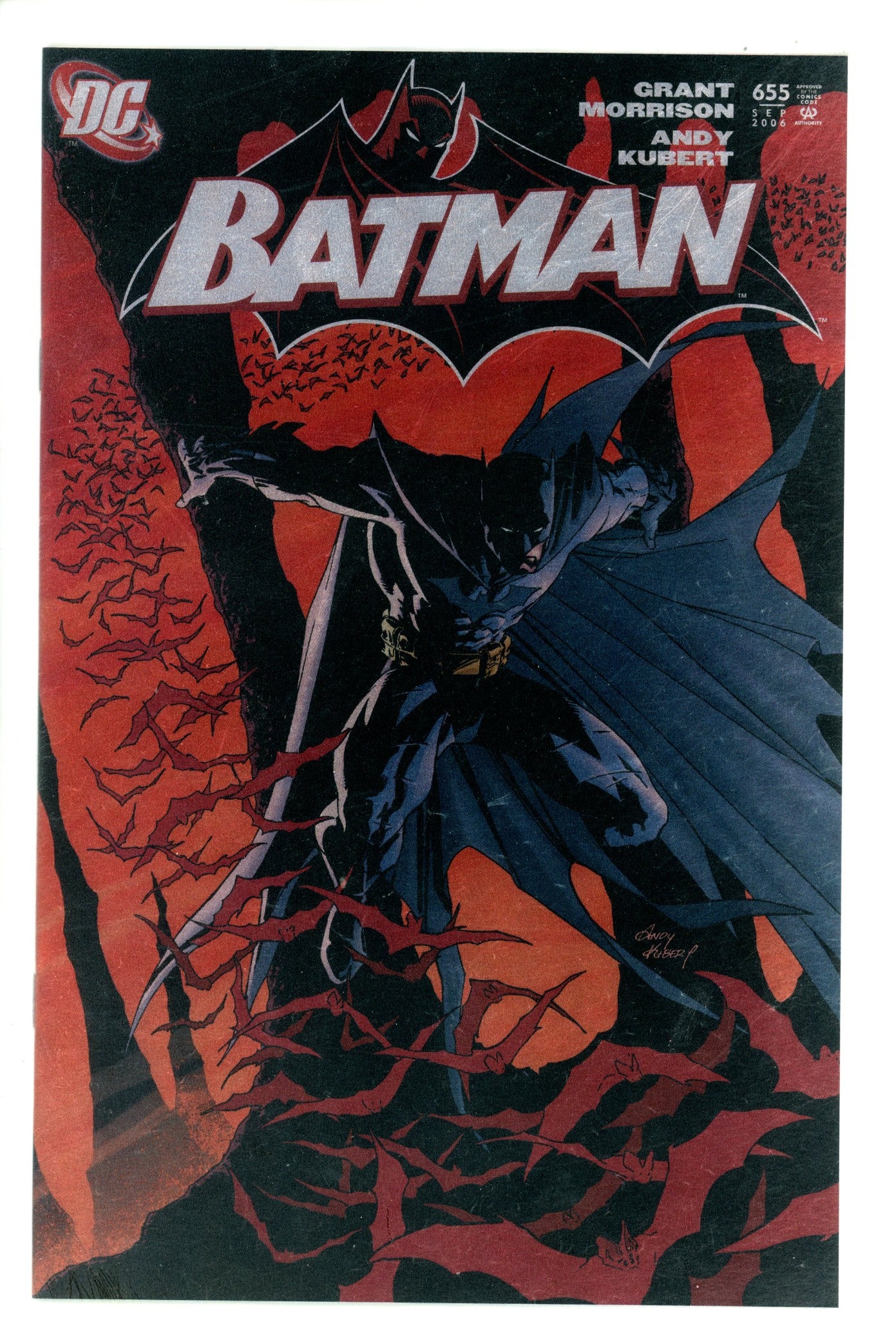 Batman Vol 1 655 Kubert Facsimile Foil Variant (2025)