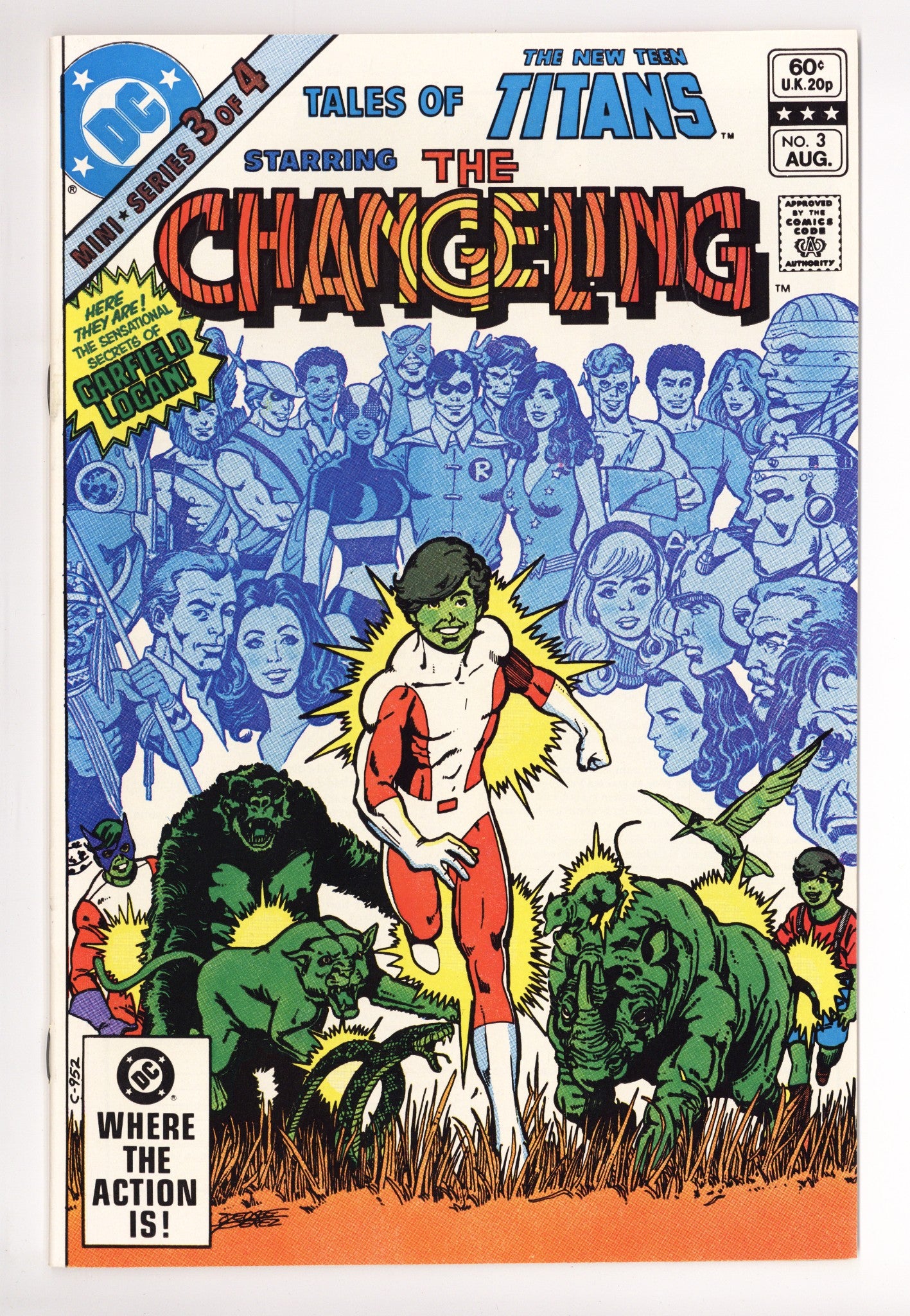 Tales of the New Teen Titans 3 High Grade (1982) 