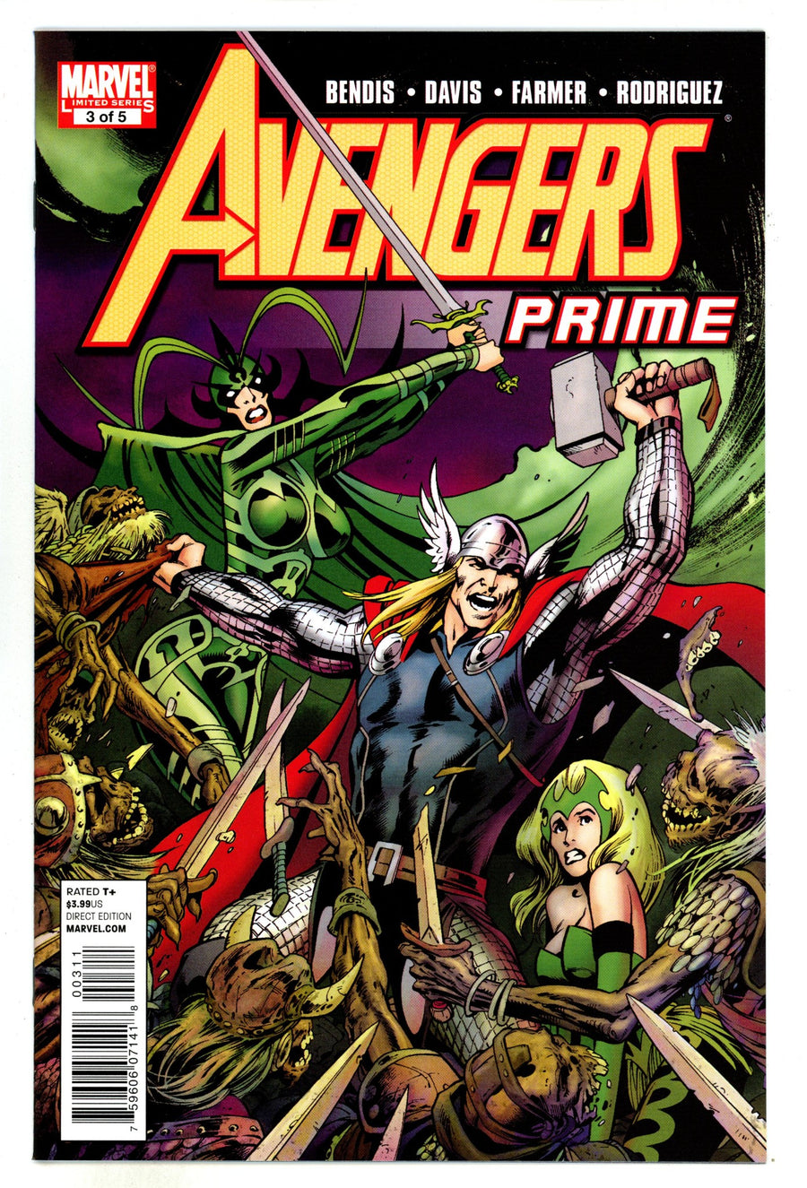 Avengers Prime 3 High Grade (2010) 