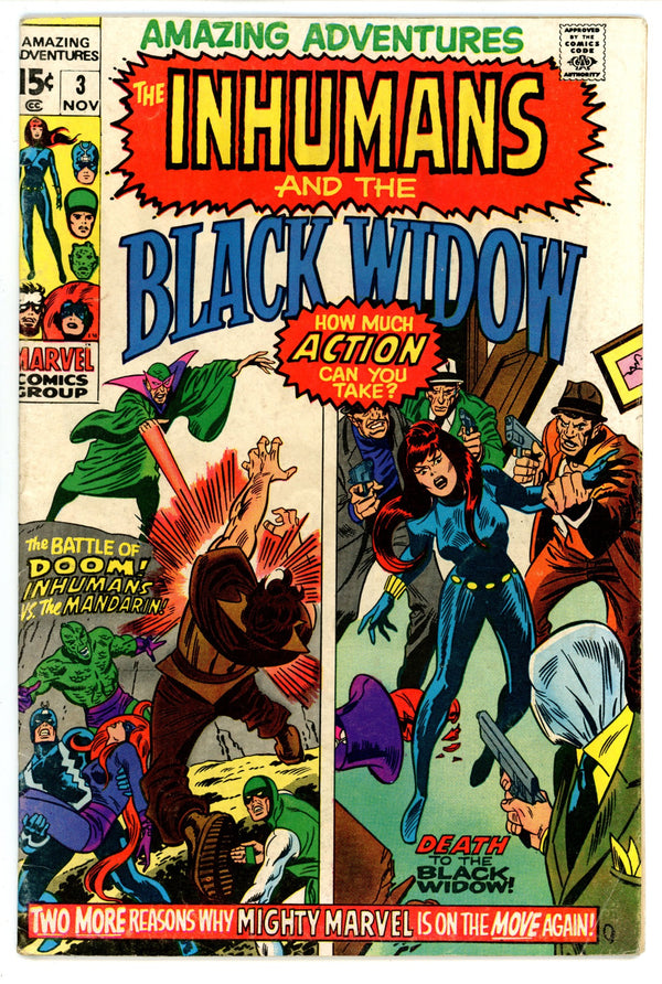 Amazing Adventures Vol 2 3 FN- (5.5) (1970)