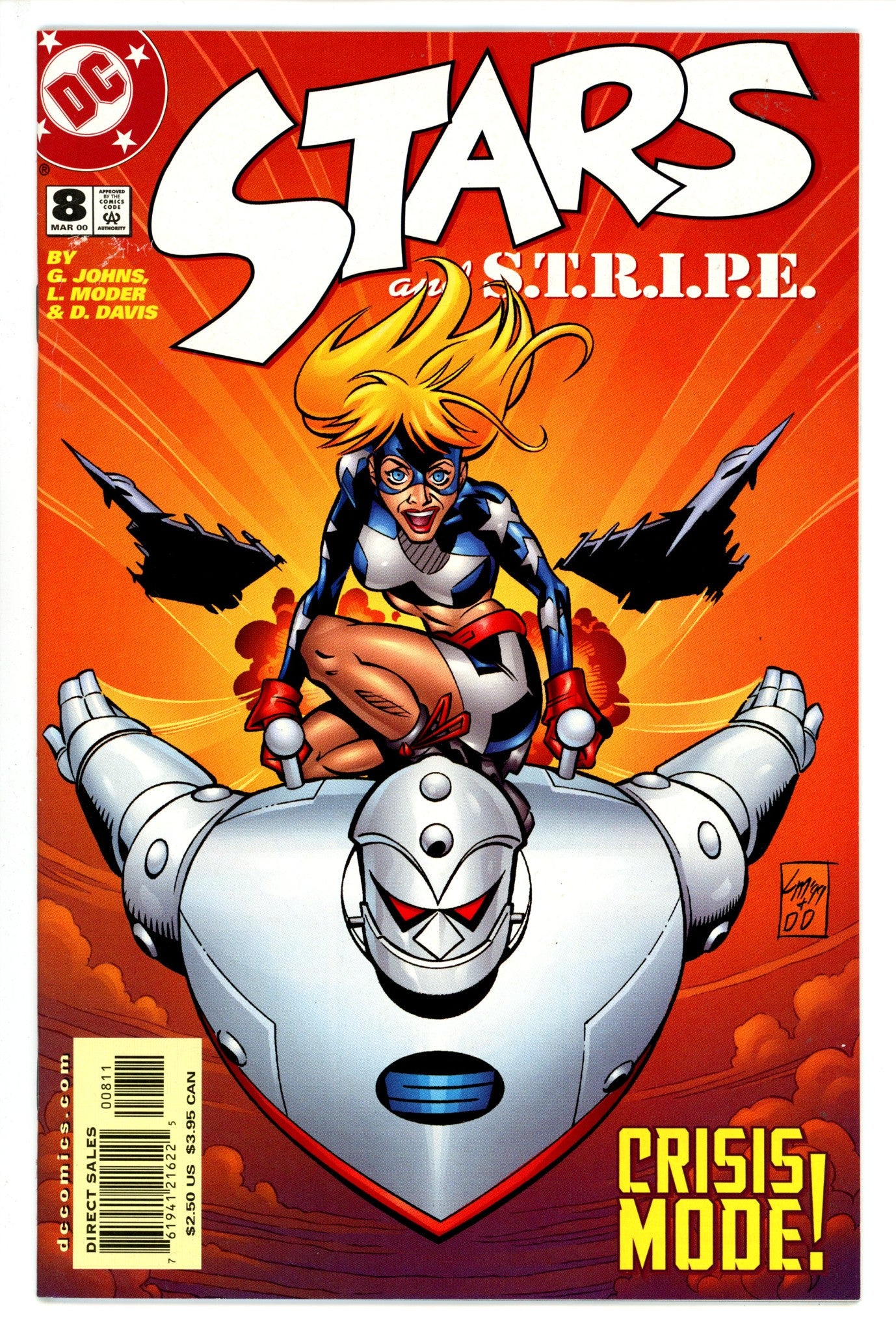 Stars and S.T.R.I.P.E. 8 VF (2000)