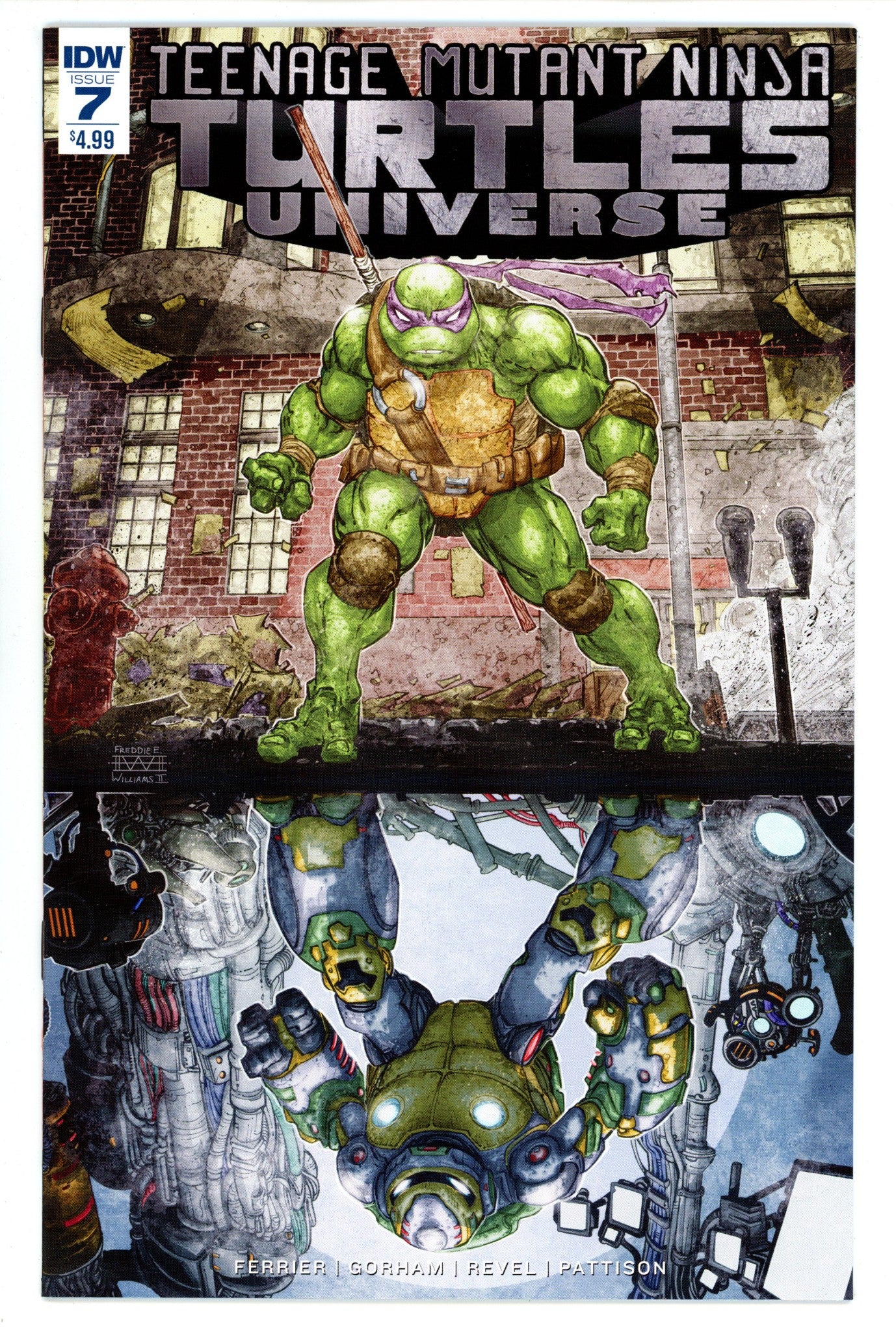 Teenage Mutant Ninja Turtles Universe 7 High Grade (2017) 