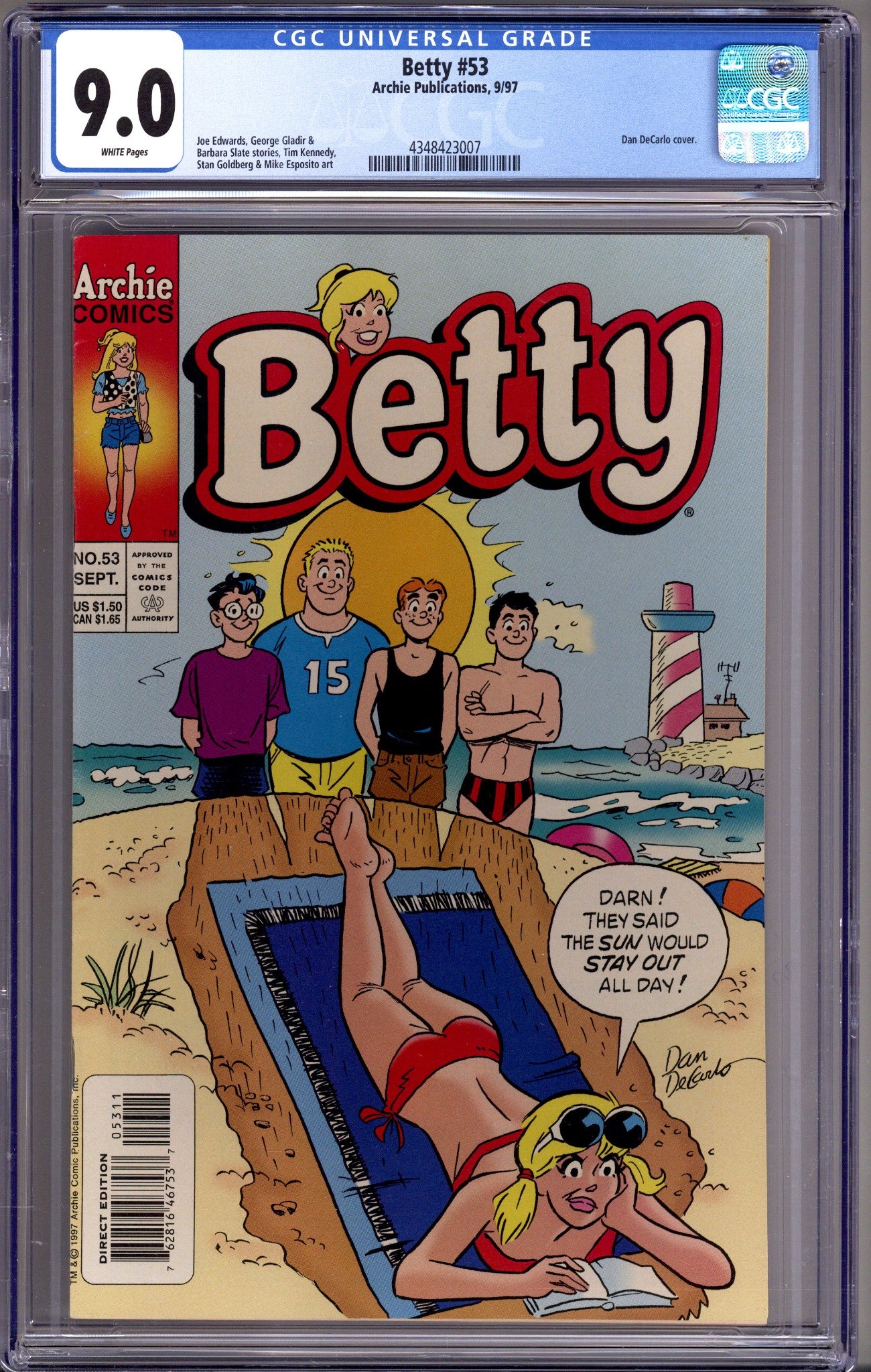Betty 53 CGC 9.0 (VF/NM) (1997) 