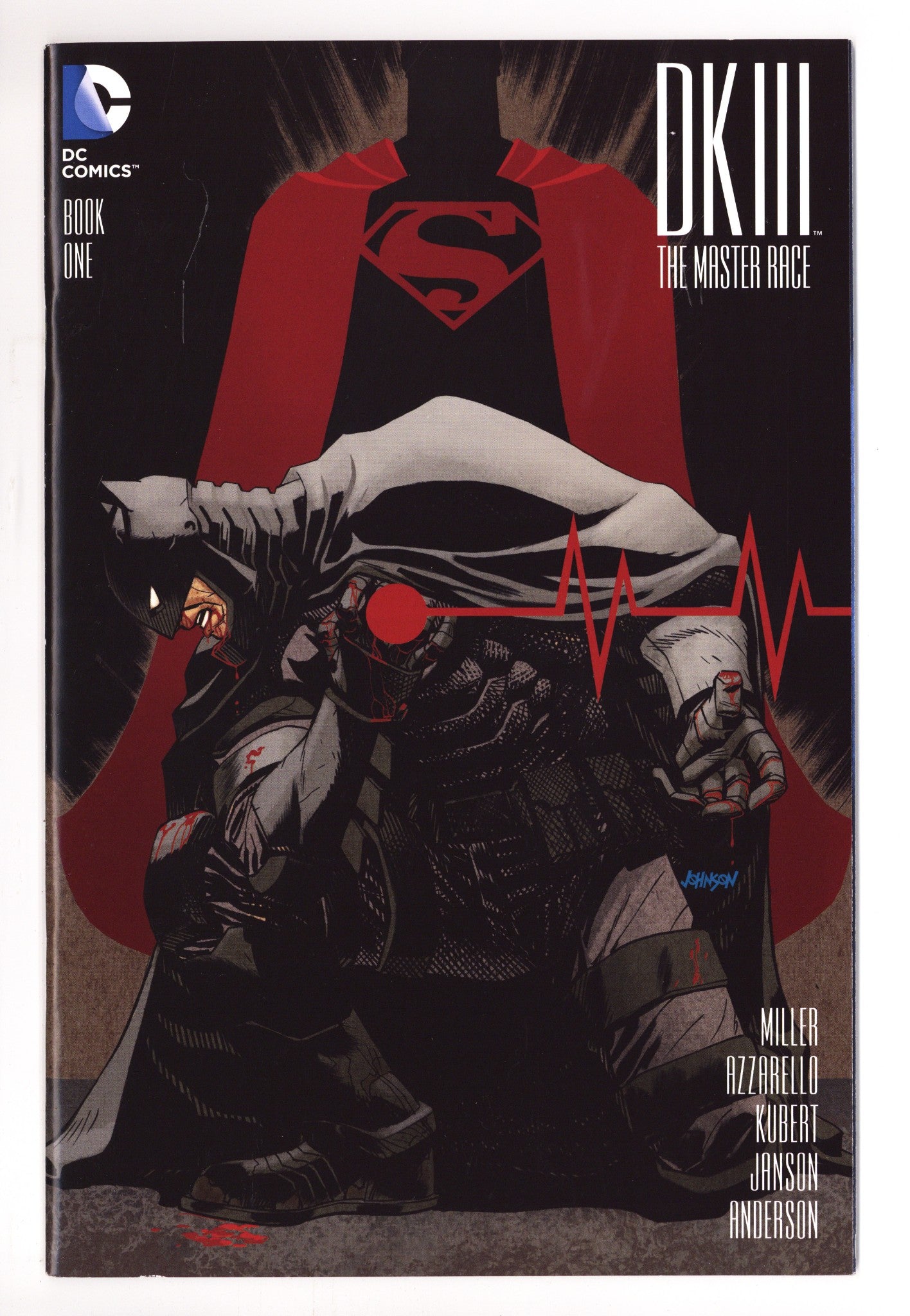 Dark Knight III: The Master Race 1 High Grade (2016) Johnson Variant 