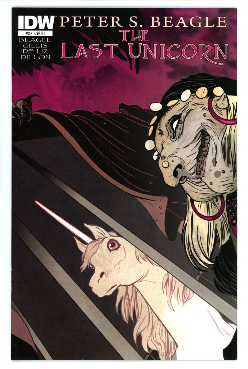 The Last Unicorn 2 VF/NM (9.0) (2010) Stockton Incentive Variant 