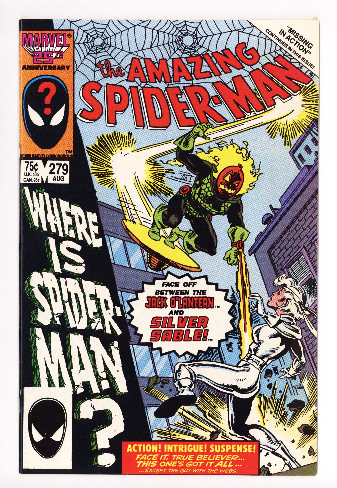 The Amazing Spider-Man Vol 1 279 VF/NM (9.0) (1986) 