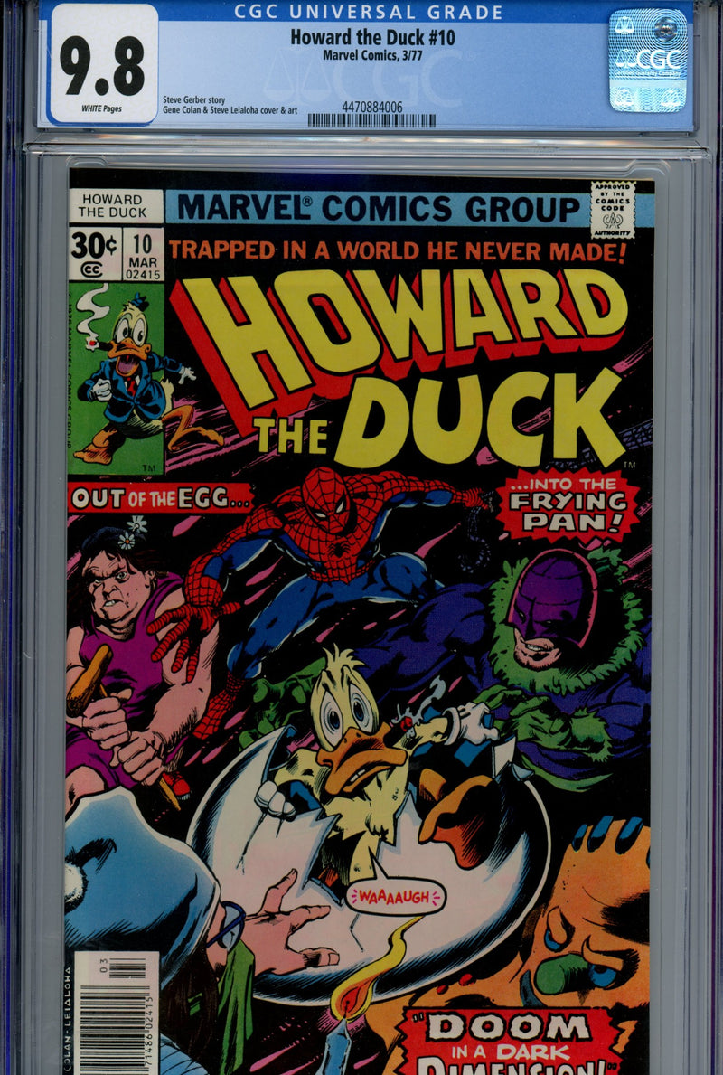Howard the Duck Vol 1 10 CGC 9.8 (NM/M) (1977) 