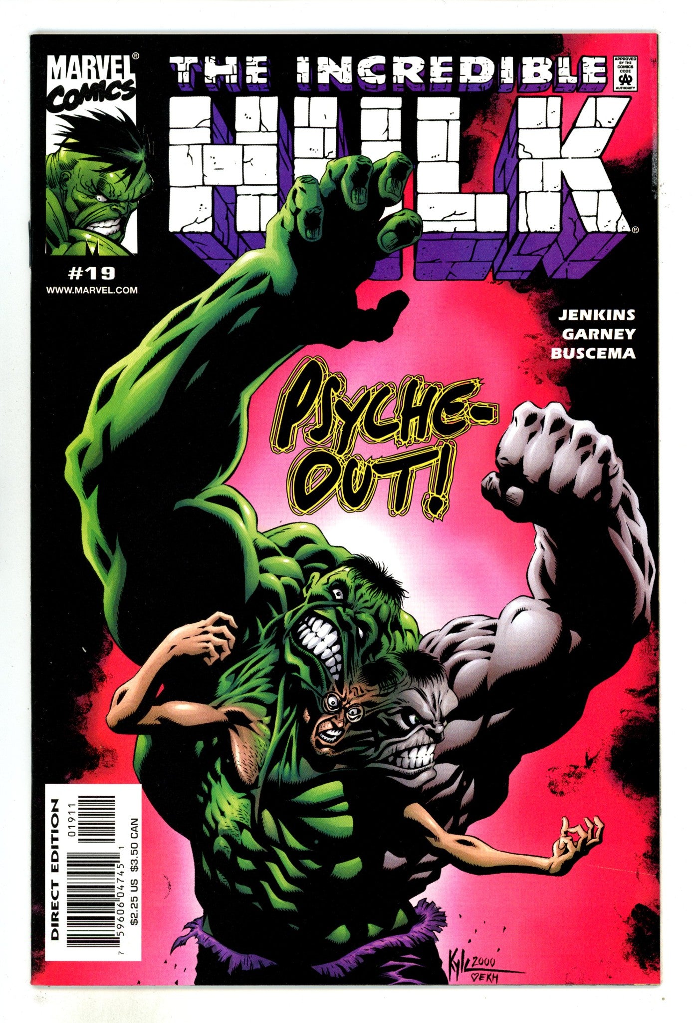Incredible Hulk Vol 2 19 High Grade (2000) 