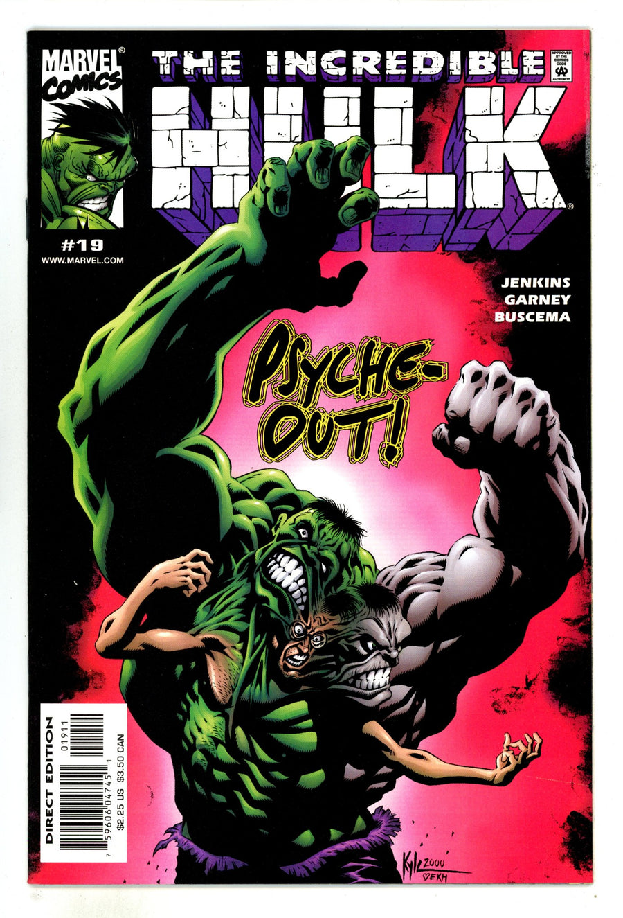 Incredible Hulk Vol 2 19 High Grade (2000) 