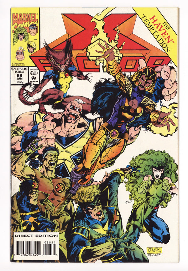 X-Factor Vol 1 98 High Grade (1994)