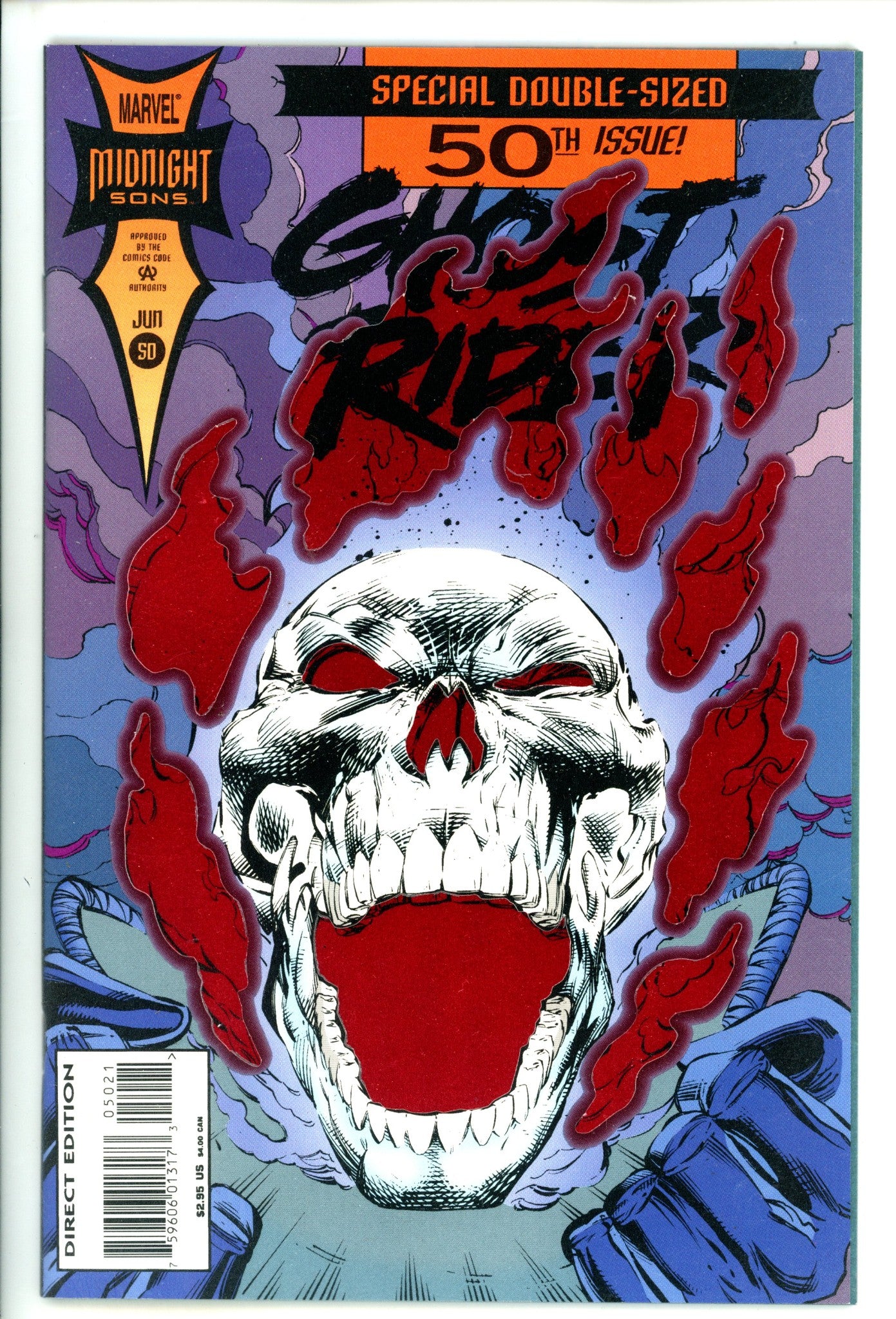 Ghost Rider Vol 2 50 High Grade (1994) Foil Variant 