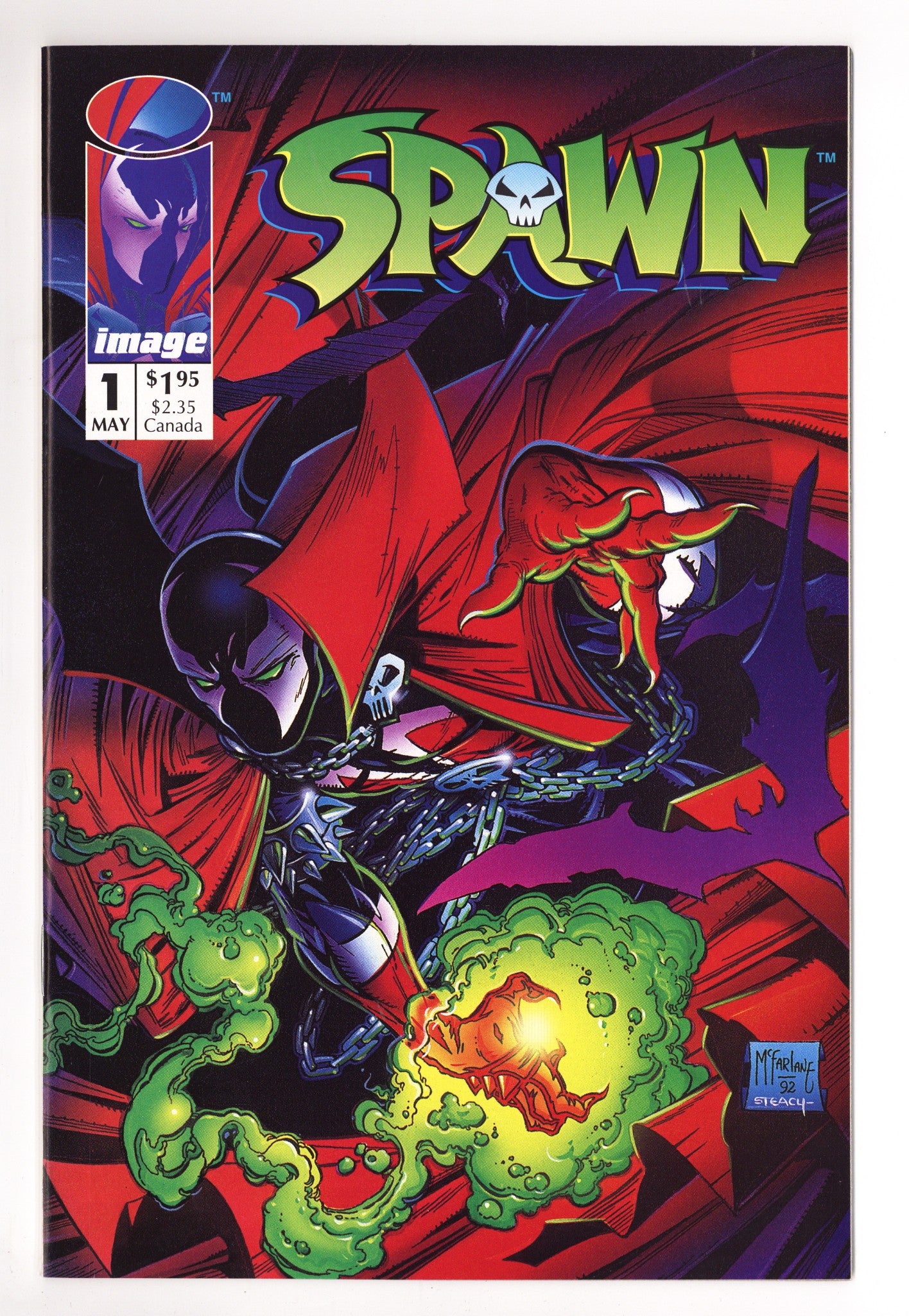 Spawn 1 NM (9.4) Black Spot (1992) 