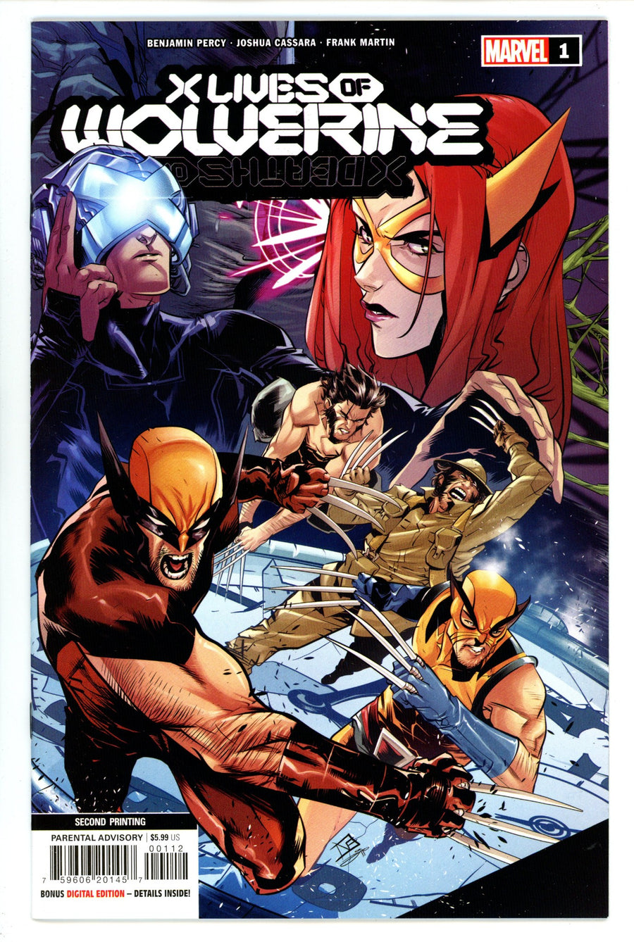 X Lives of Wolverine 1 High Grade (2022) 2nd Print 