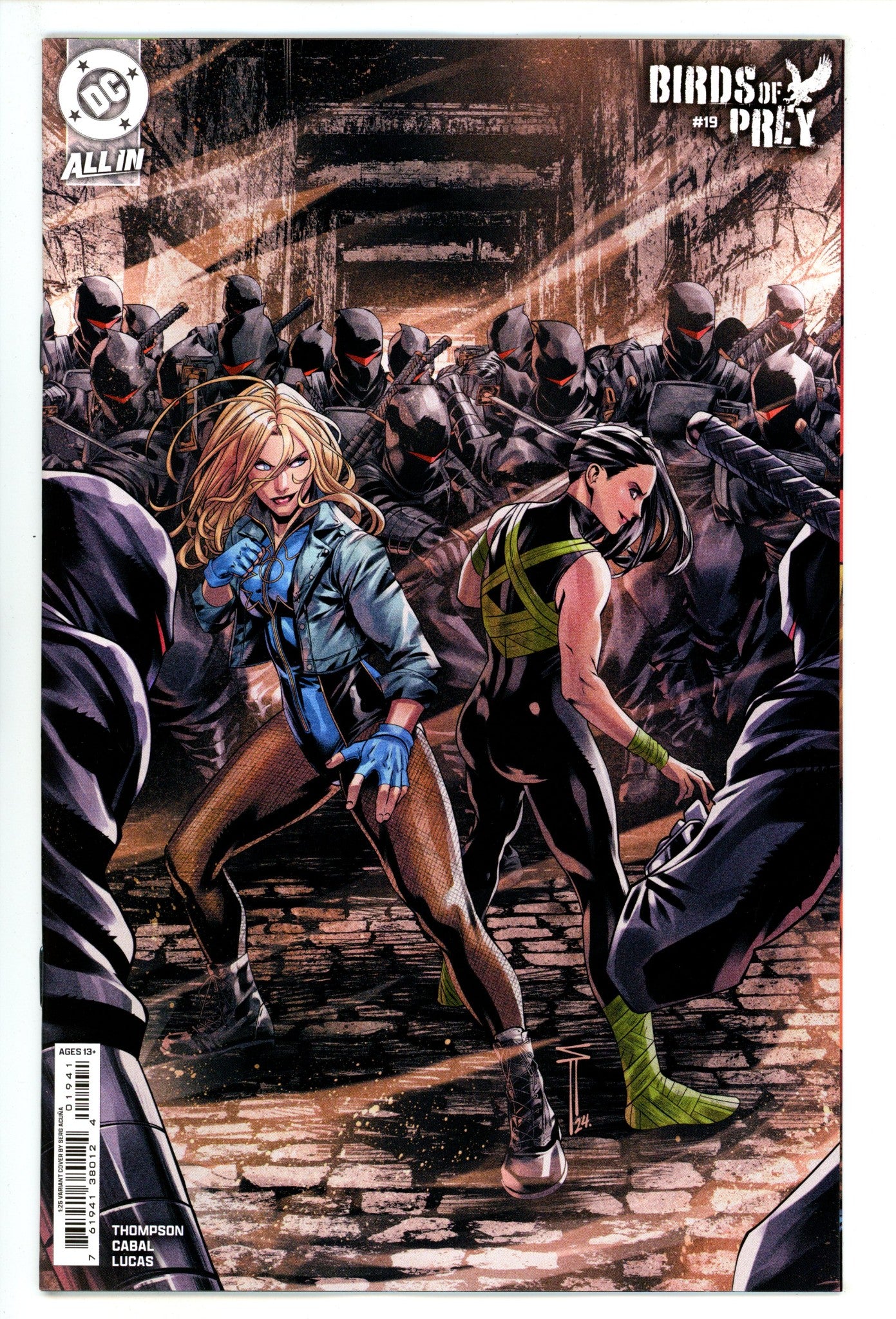 Birds Of Prey Vol 5 19 Acuña Incentive Variant NM- (2025)