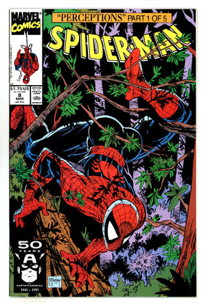 Spider-Man Vol 1 8 NM- (9.2) (1991)