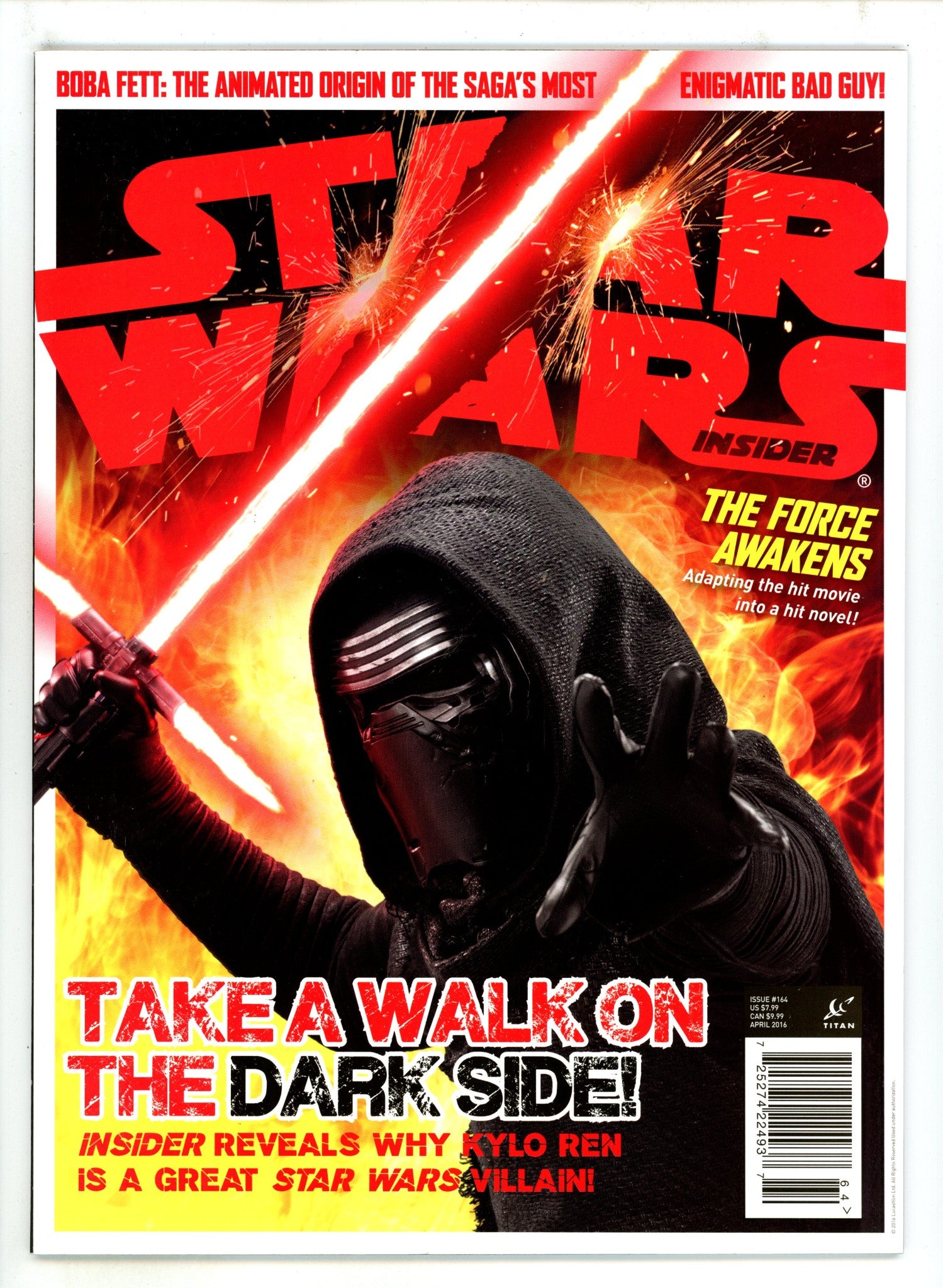 Star Wars Insider 164 VF- (7.5) (2016) Newsstand 