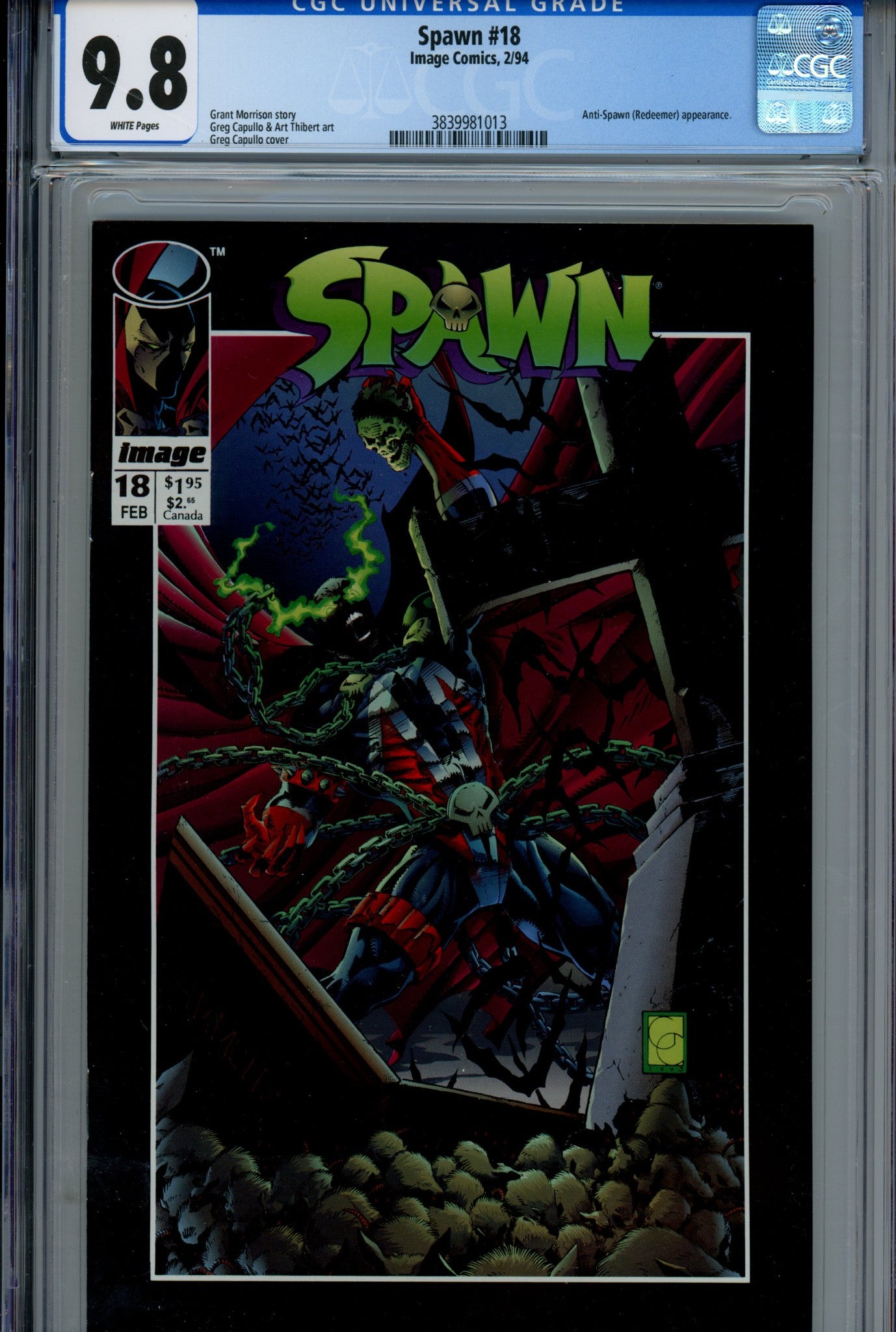 Spawn 18 CGC 9.8 (NM/M) (1994) 