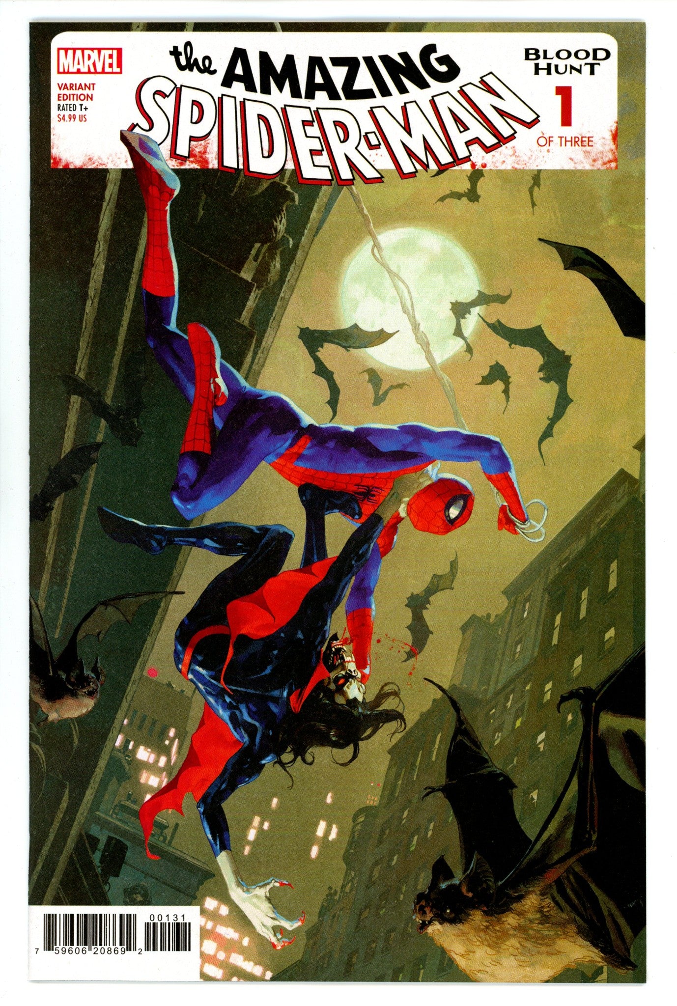 Amazing Spider-Man Blood Hunt  1 Casanovas  Variant   (2024)