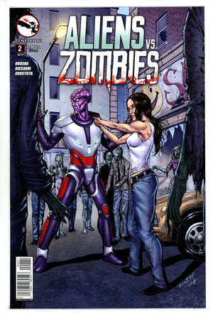 Aliens vs. Zombies 2 High Grade (2015) J Variant