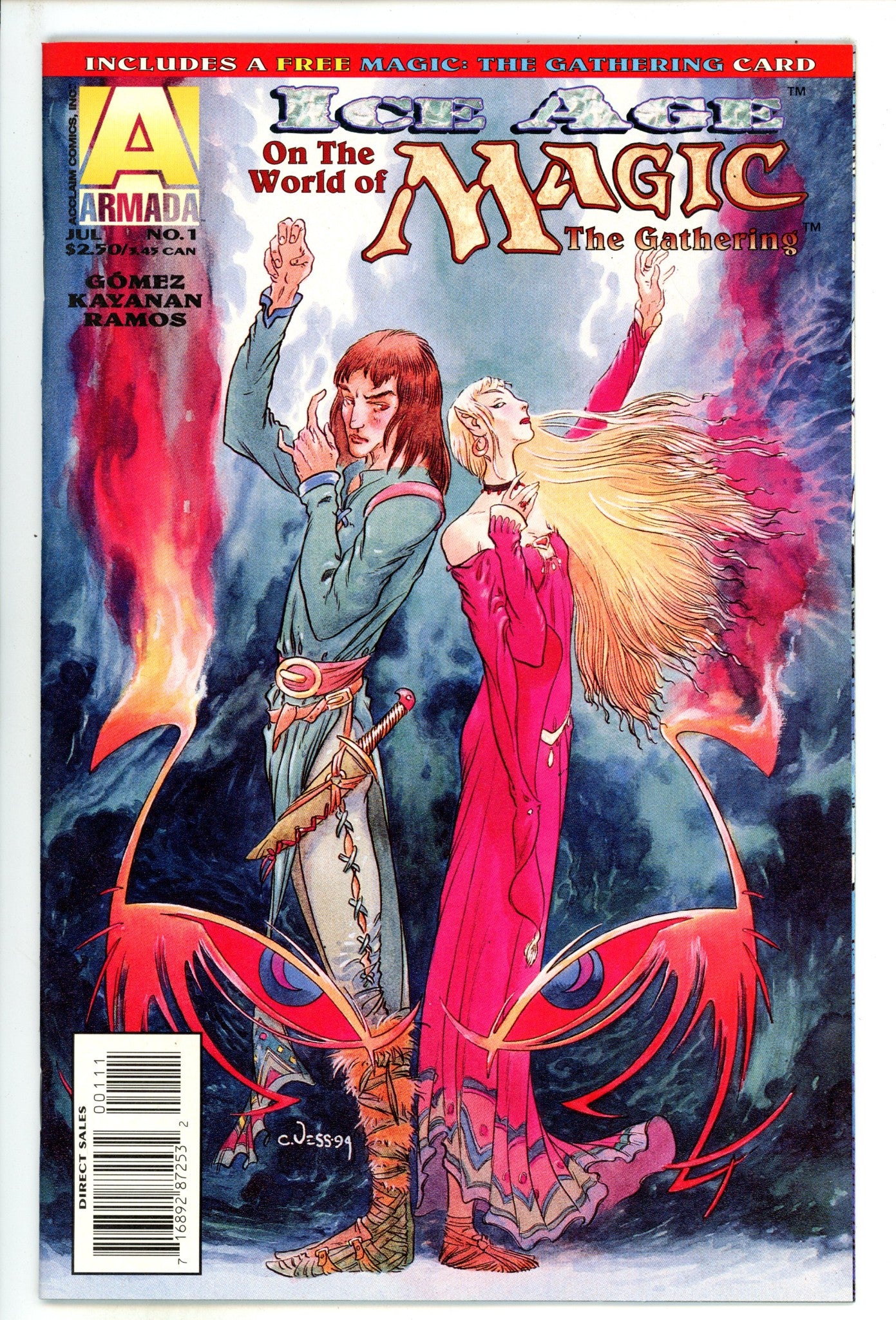 Ice Age on the World of Magic the Gathering 1 High Grade (1995) 