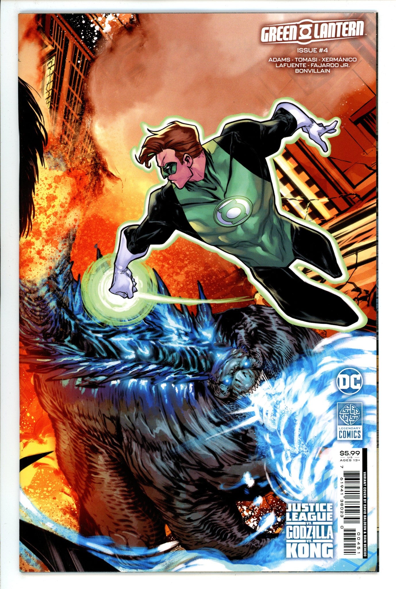 Green Lantern Vol 8 4 High Grade (2023) Balde├│n Variant 