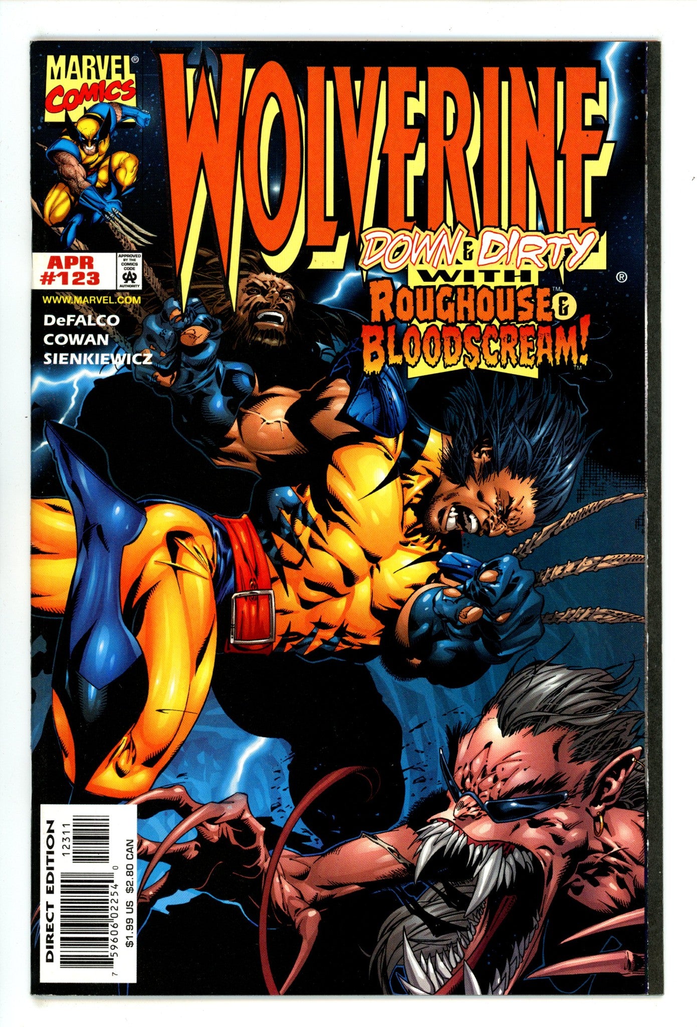 Wolverine Vol 2 123 High Grade (1998) 