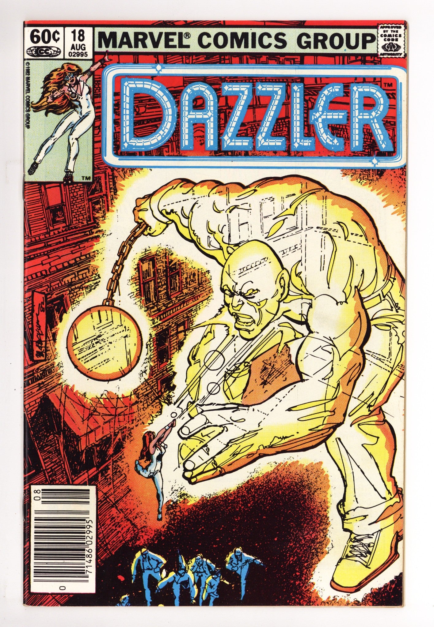 Dazzler Vol 1 18 Mid Grade (1982) Newsstand 