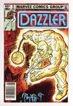 Dazzler Vol 1 18 Mid Grade (1982) Newsstand
