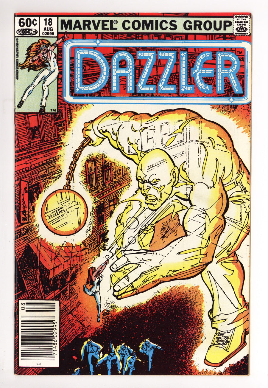 Dazzler Vol 1 18 Mid Grade (1982) Newsstand 