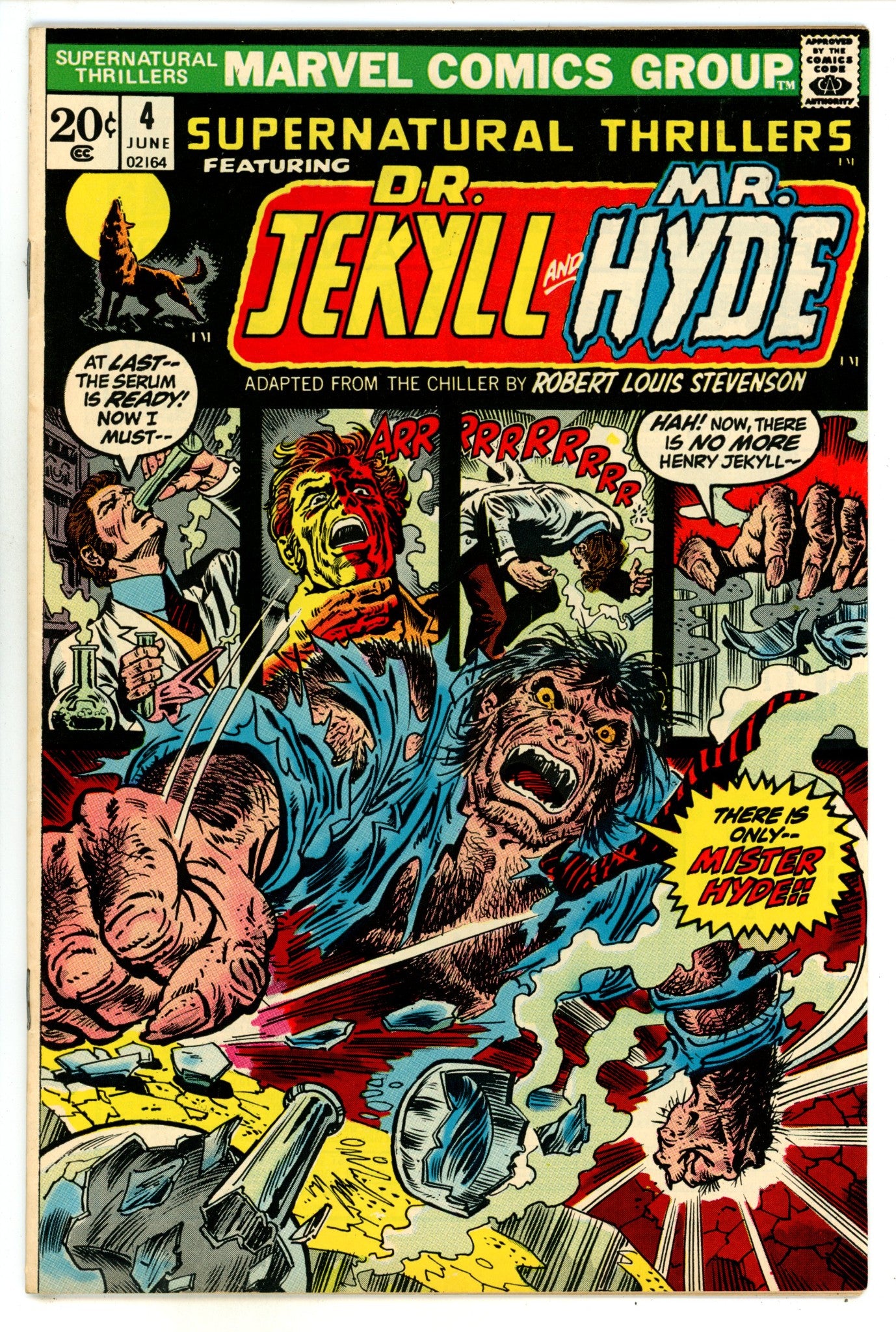 Supernatural Thrillers 4 FN- (5.5) (1973) 