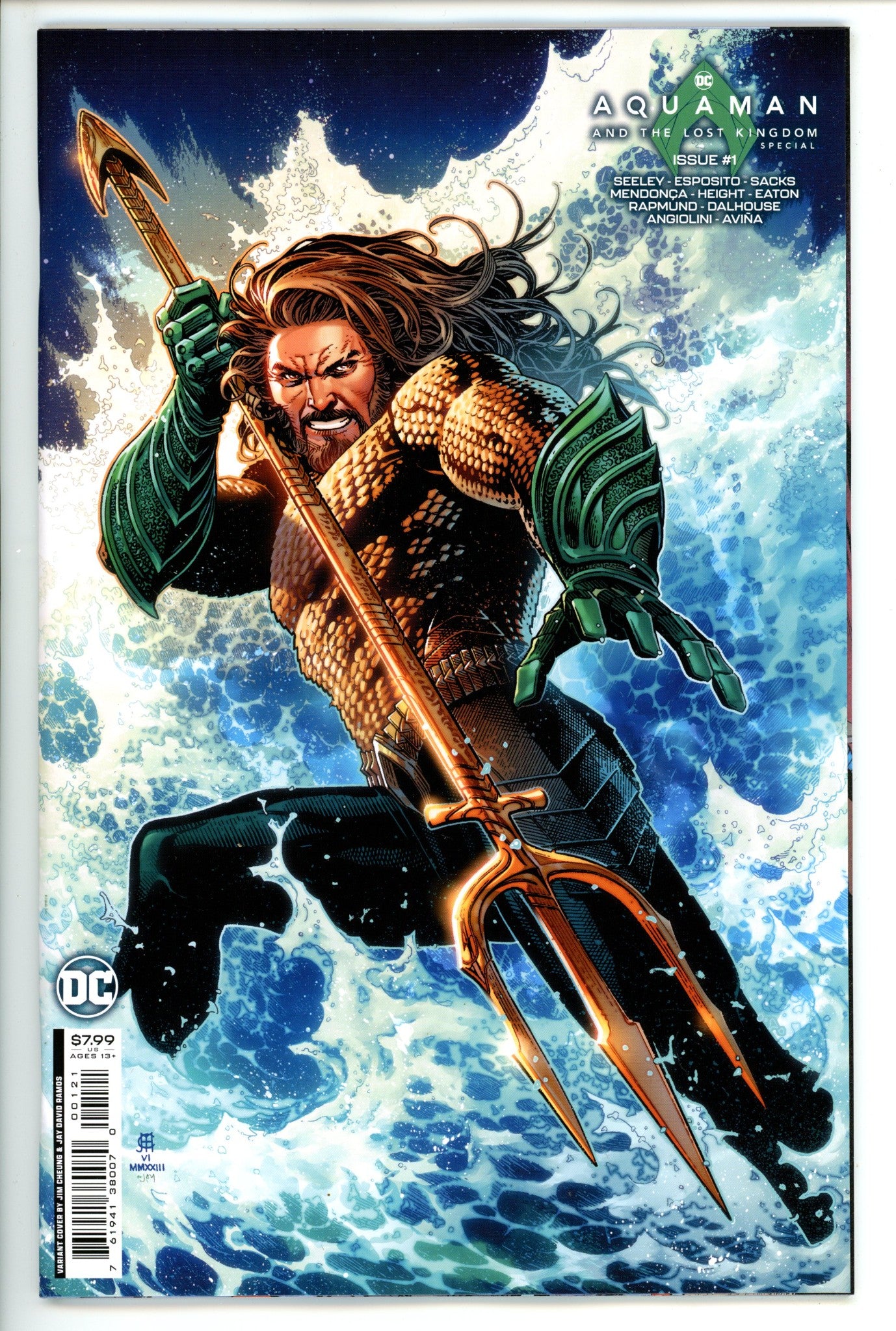 Aquaman And The Lost Kingdom Special 1 Cheung Variant (2023)