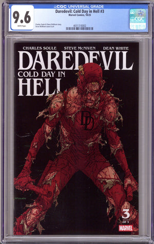 Daredevil: Cold Day in Hell 3 CGC 9.6 (NM+) (2025) 