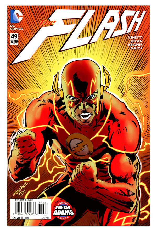 The Flash Vol 4 49 High Grade (2016) Adams Variant