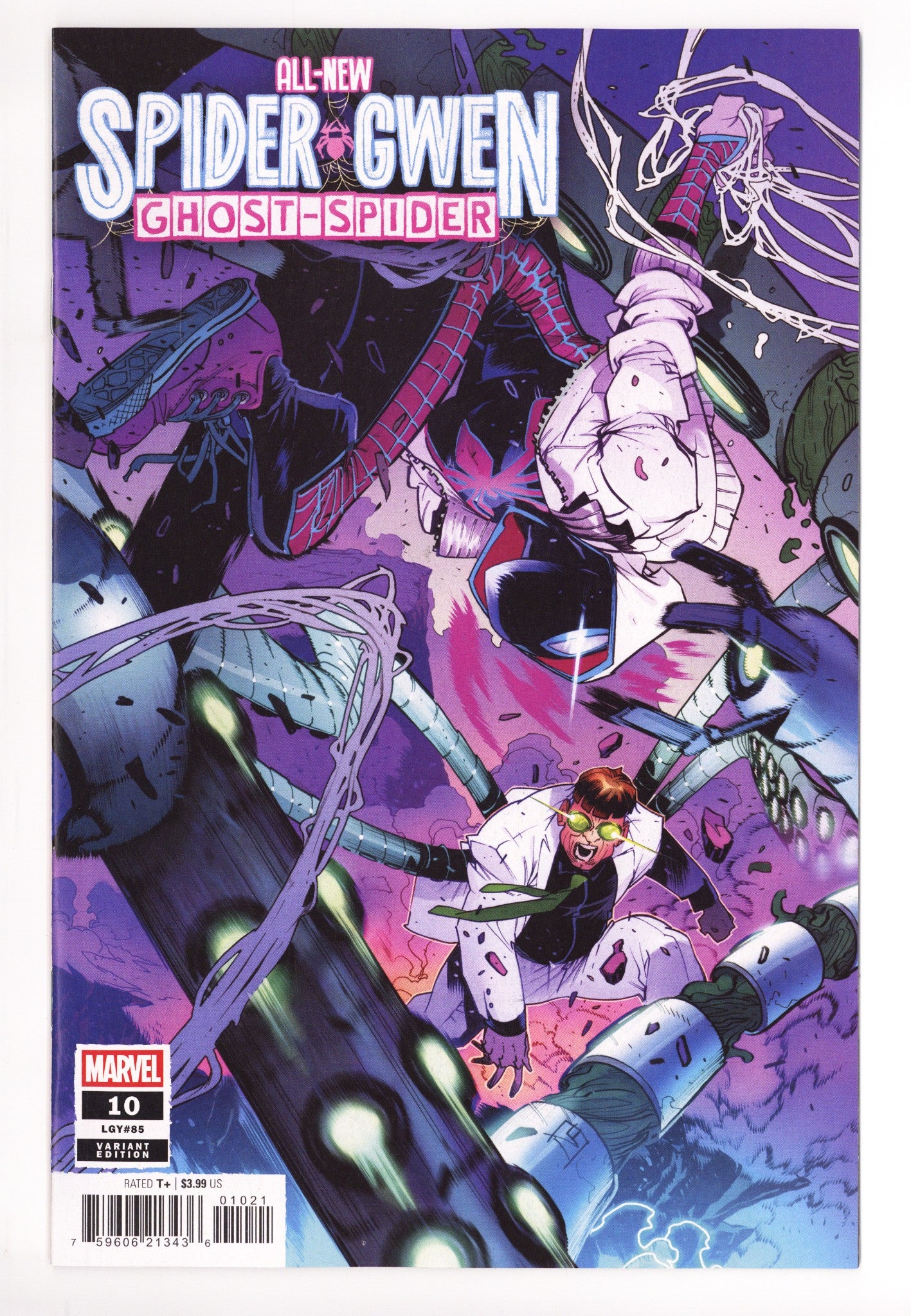 All-New Spider-Gwen: The Ghost-Spider 10 Vicentini Variant (2026)