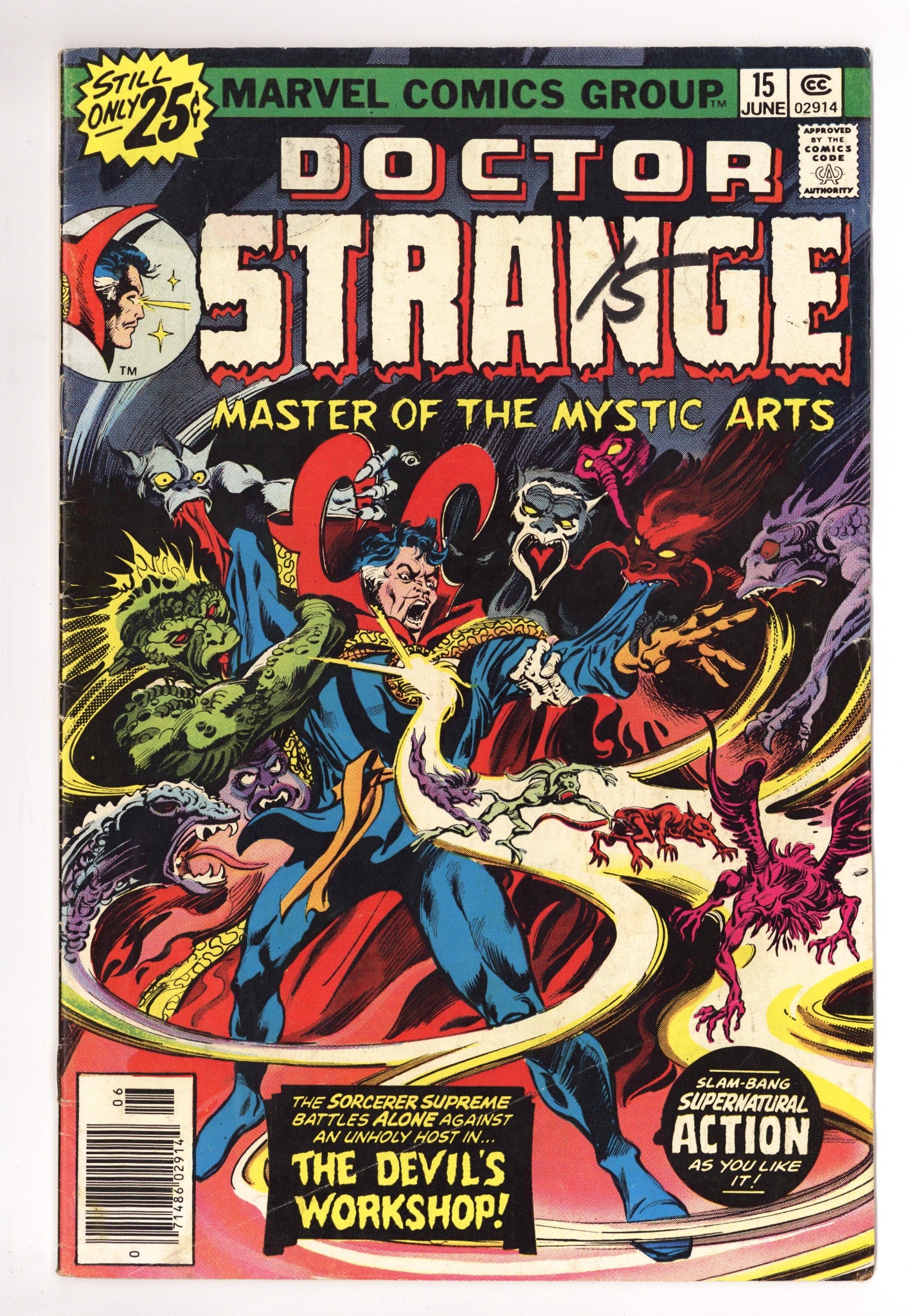 Doctor Strange Vol 2 15 Very Low Grade (1976) 
