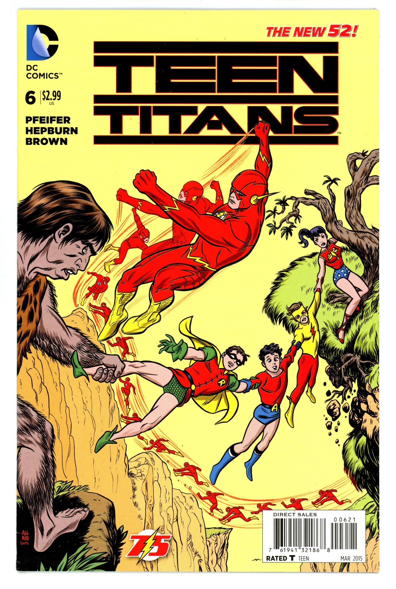 Teen Titans Vol 5 6 High Grade (2015) Allred Variant 