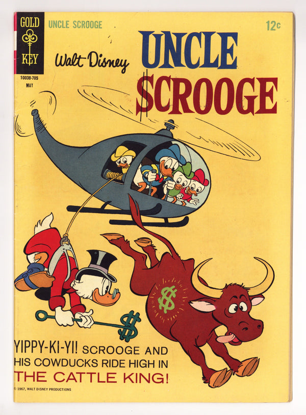 Walt Disney Uncle Scrooge 69 FN+ (6.5) (1967)
