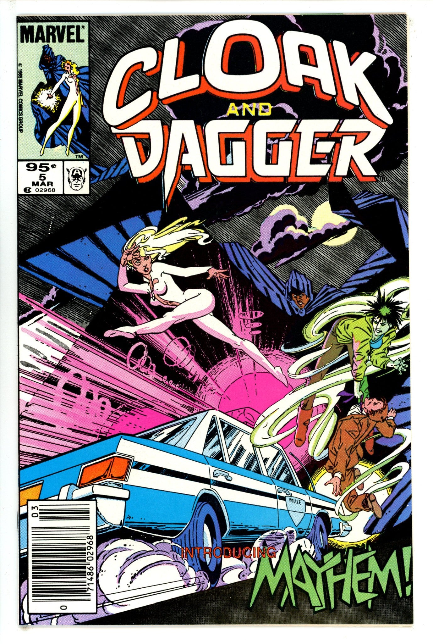 Cloak and Dagger Vol 2 5 Canadian Variant VF+ (1986)