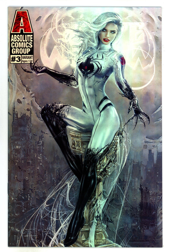White Widow 3 NM (9.4) Eclipse Holofoil (2019) Sanders Exclusive Variant