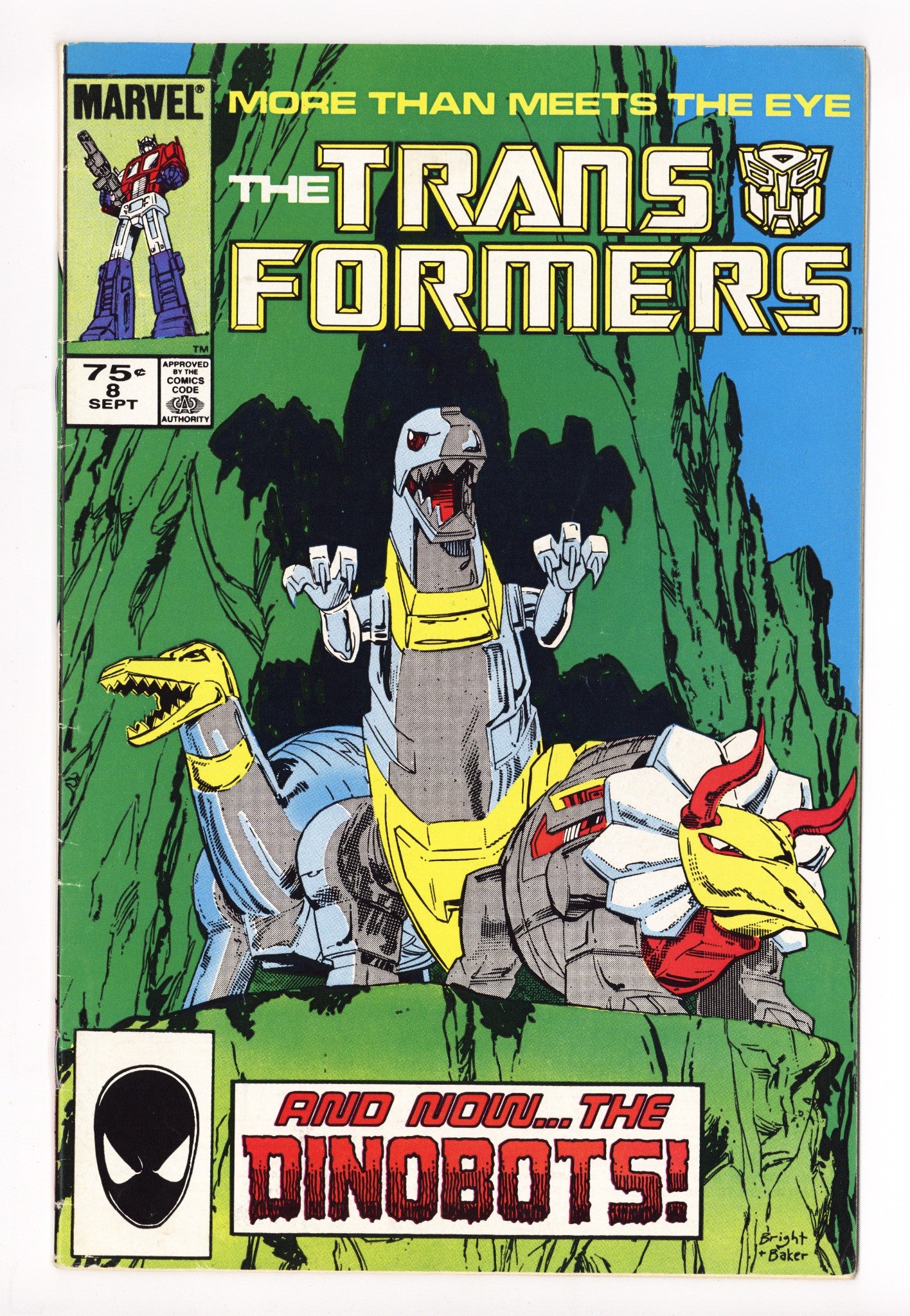 The Transformers 8 Low Grade (1985) 2nd Print 