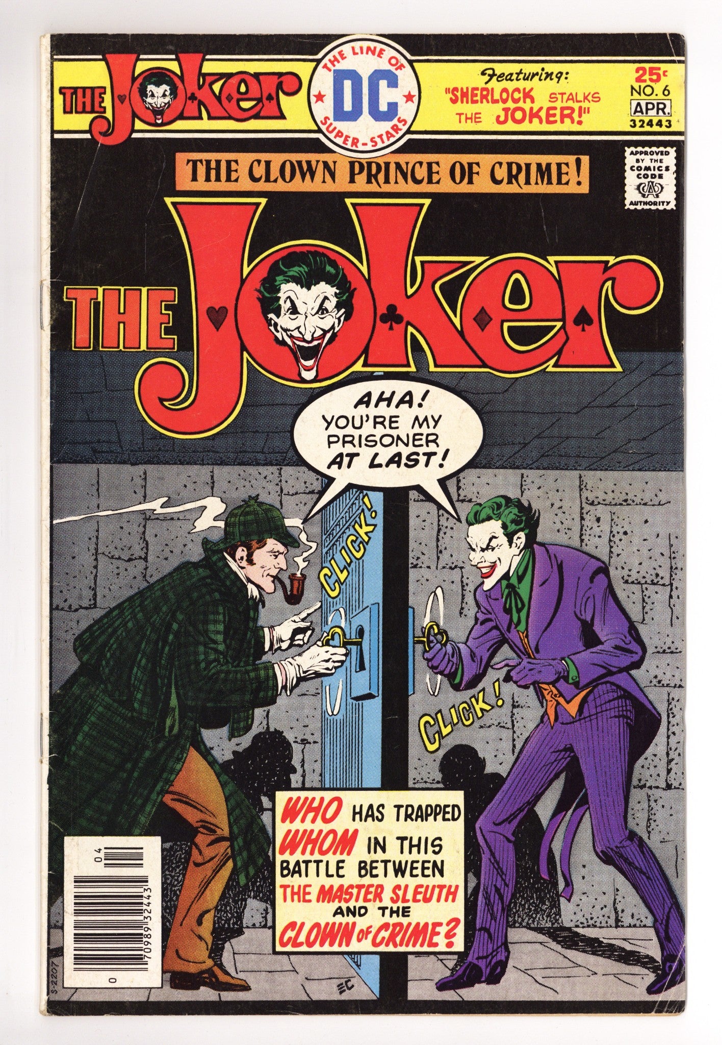 The Joker Vol 1 6 VG (4.0) (1976) 