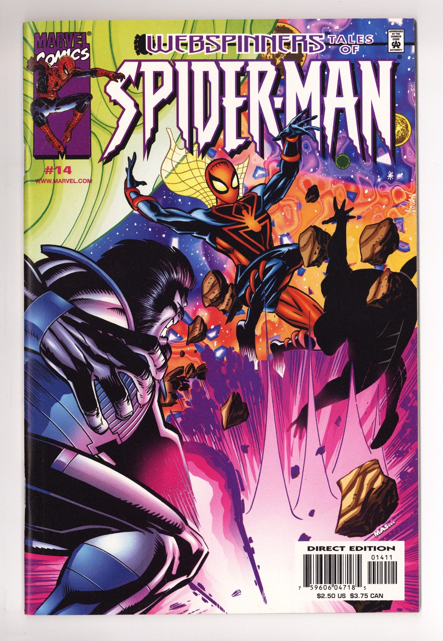 Webspinners: Tales of Spider-Man 14 Mid Grade (2000) 
