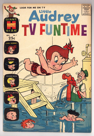 Little Audrey TV Funtime 1 VG+ (4.5) (1962)