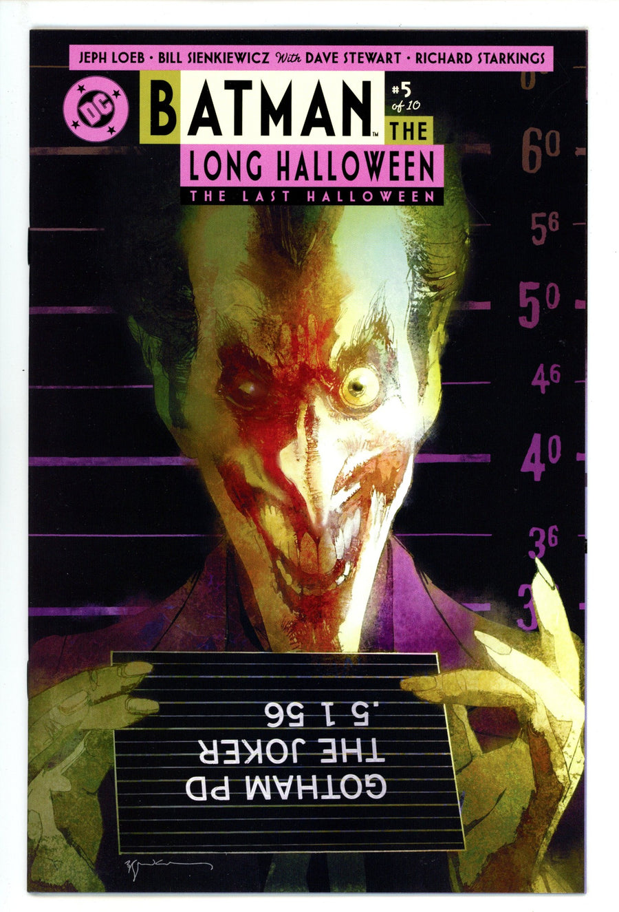 Batman The Long Halloween The Last Halloween 5 Sienkiewicz Variant (2025)