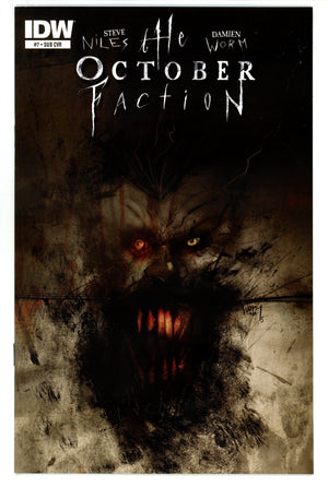 The October Faction 7 High Grade (2015) Worm Variant