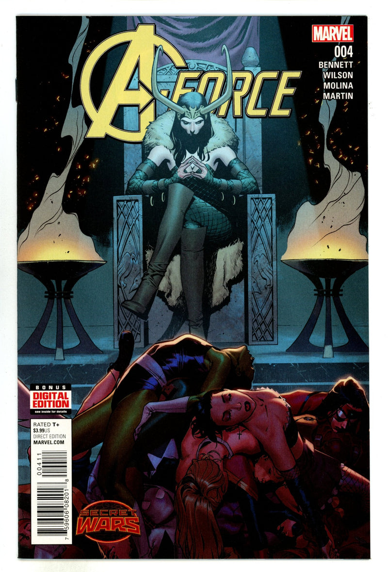 A-Force Vol 1 4 High Grade (2015) 