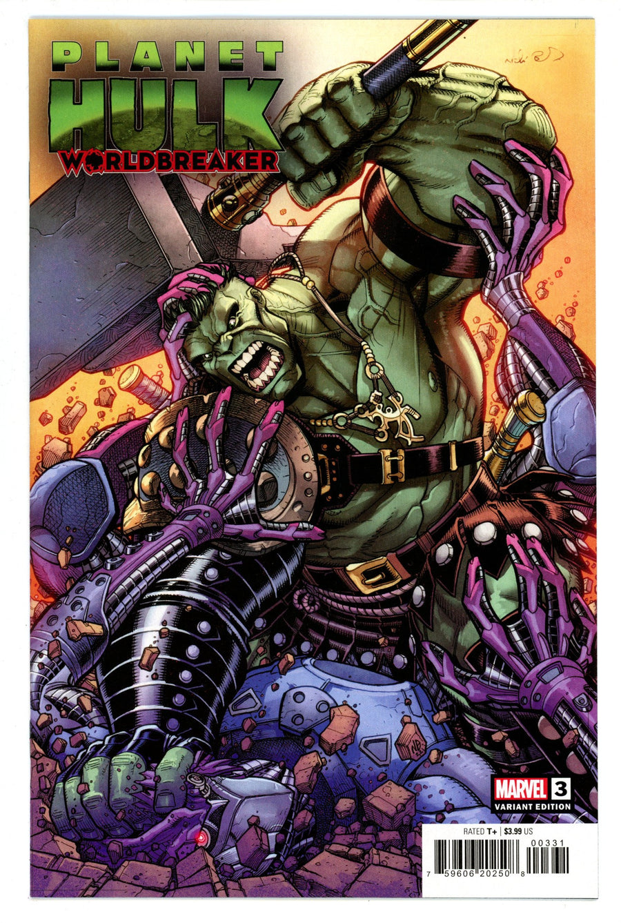 Planet Hulk: Worldbreaker 3 High Grade (2023) Bradshaw Variant 