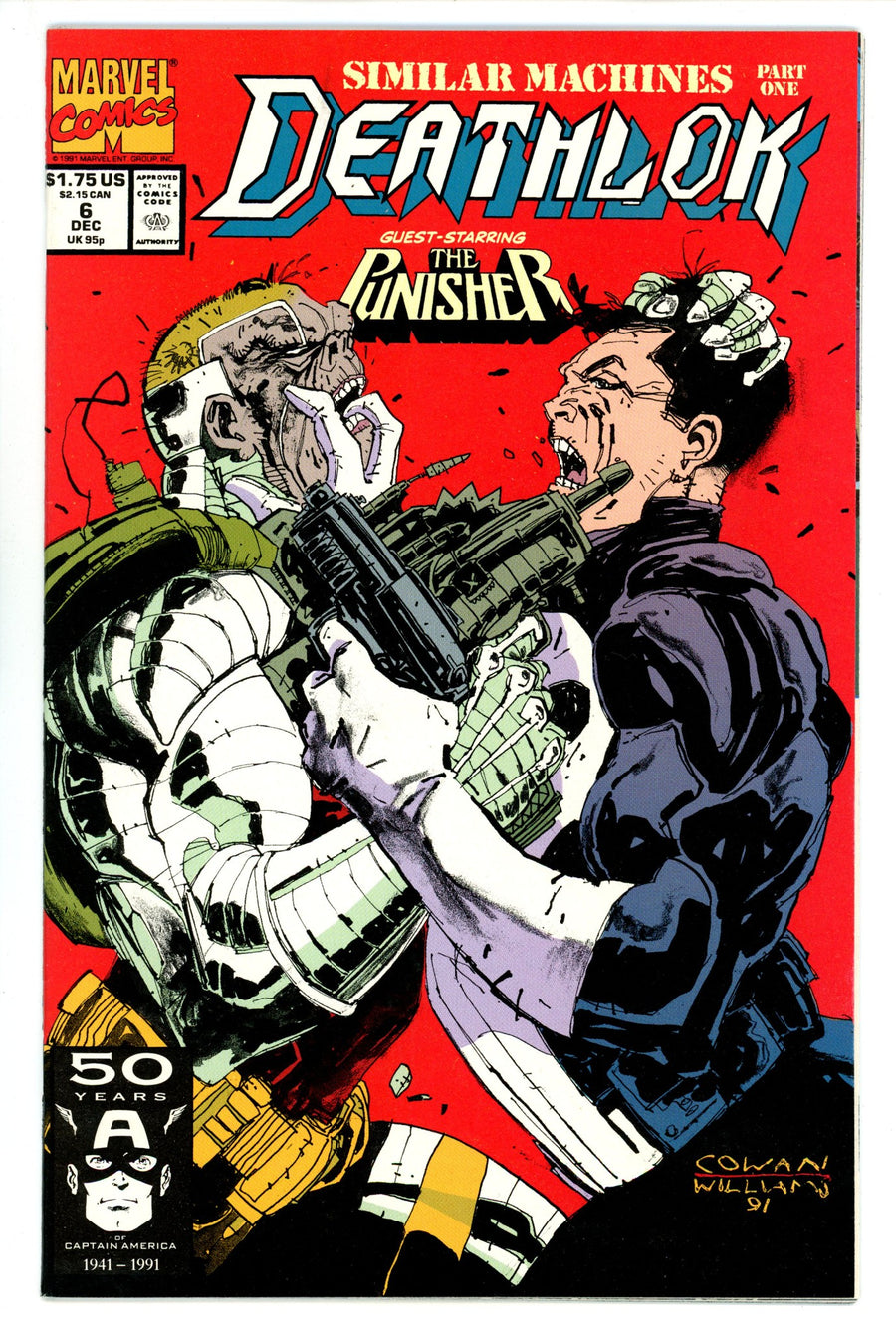 Deathlok Vol 2 6 High Grade (1991) 