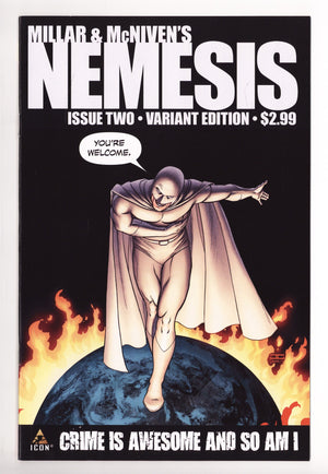 Millar & McNiven's Nemesis 2 High Grade (2010) Cassaday Variant