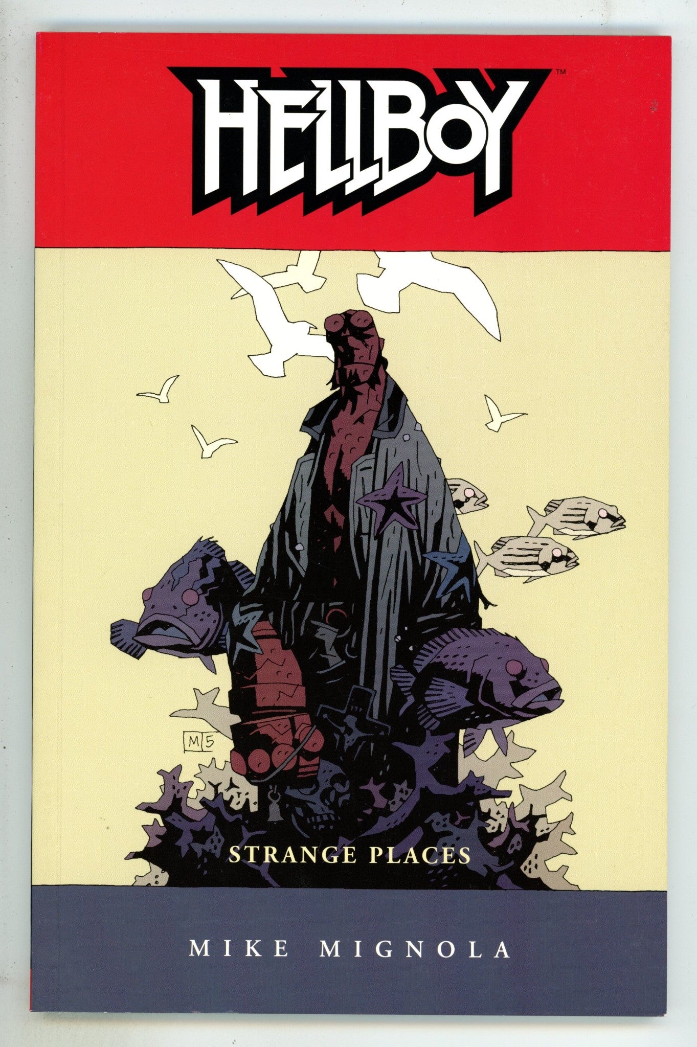 Hellboy TPB Vol 6 Mid Grade (2006) Signed x1 1st Page Mike Mignola 